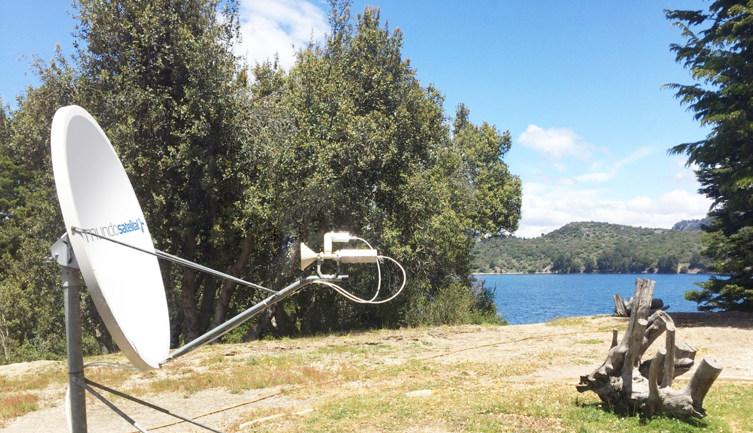 COMPONENTES DE UNA ANTENA SATELITAL